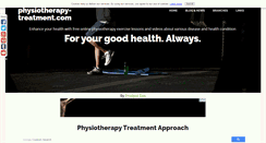 Desktop Screenshot of physiotherapy-treatment.com